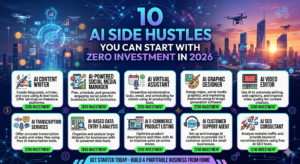 10 AI Side Hustles You Can Start With Zero Investment in 2026