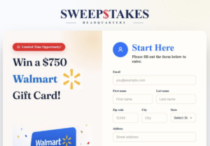 How to Enter and Qualify for the $750 Walmart Gift Card Sweepstakes: Complete Guide & Rules